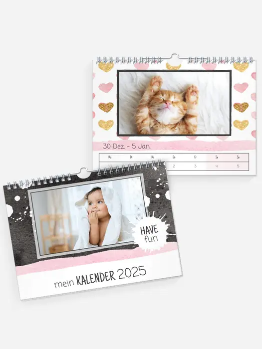 Wochen-Wandkalender Herzallerliebst