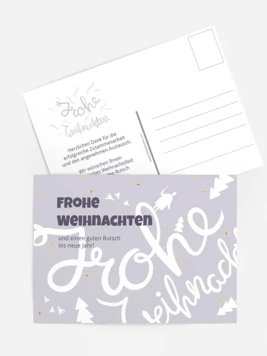Weihnachtsgrußkarte Verwirrte Weihnachten Weihnachtsgrußkarte Verwirrte Weihnachten