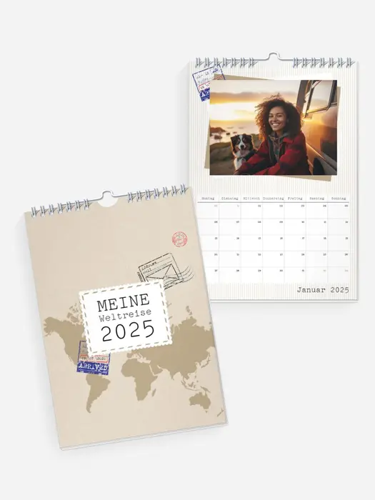 Wandkalender Reisefieber