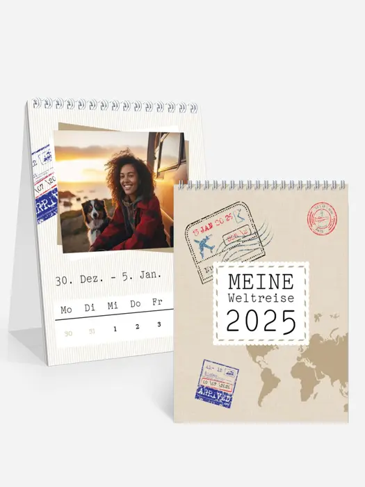 Wochen-Tischkalender Reisefieber Wochen-Tischkalender Reisefieber